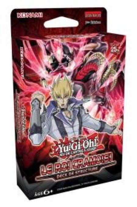 Deck de Structure Le Roi Cramoisi FR Yu-Gi-Oh