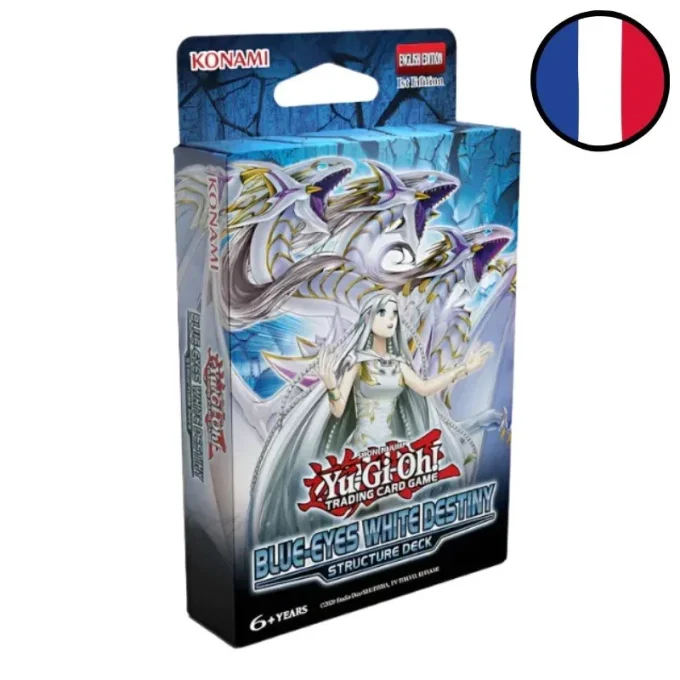 Deck de Structure La Destinée Blance aux Yeux Bleus FR Yu-Gi-Oh